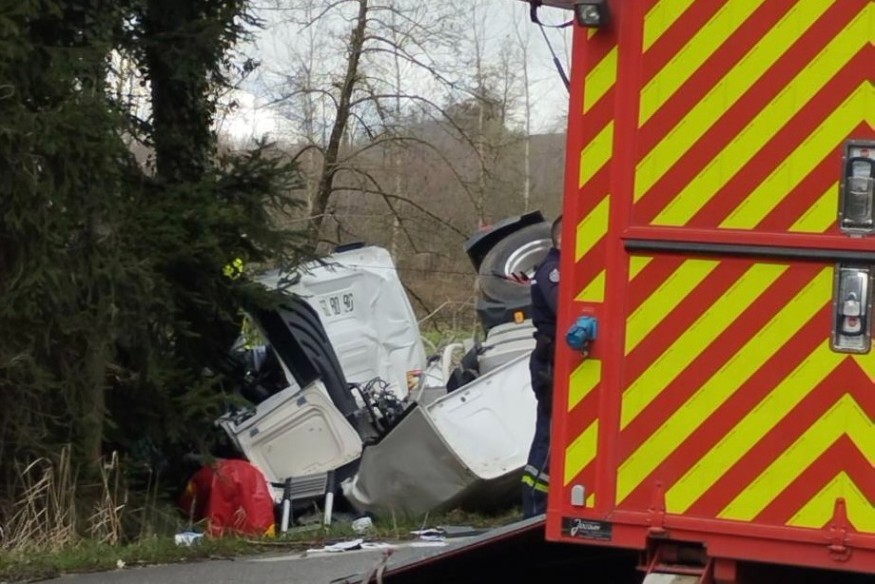 Aoste : un homme meurt dans un accident de poids lourd