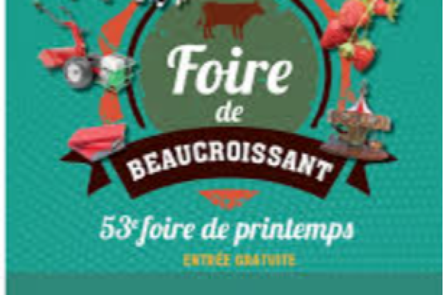 Beaucroissant : La Foire de printemps de Beaucroissant