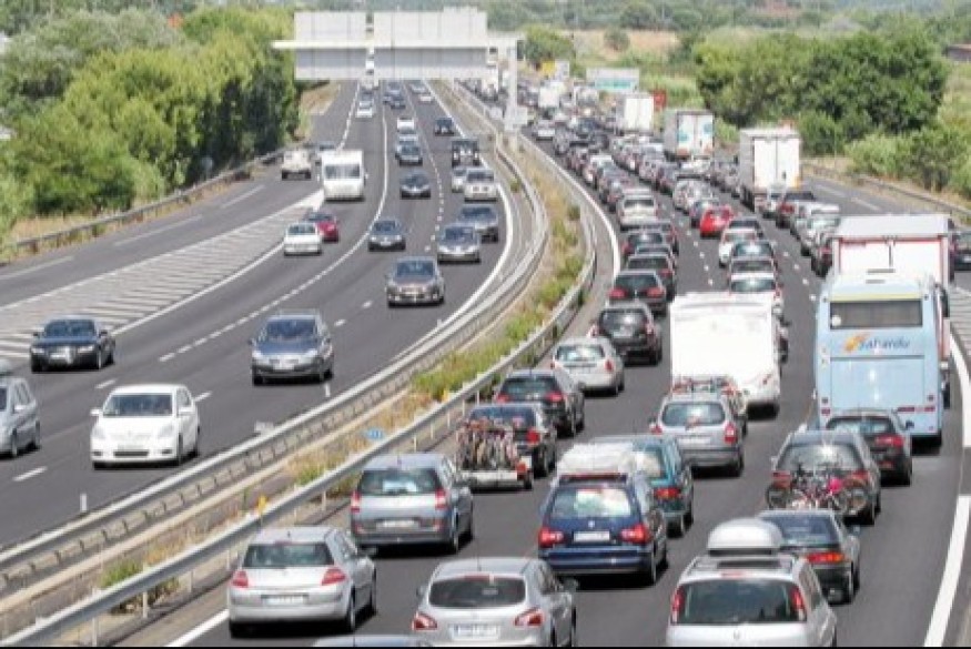 Du monde sur la route pour le premier week-end du mois de juillet !