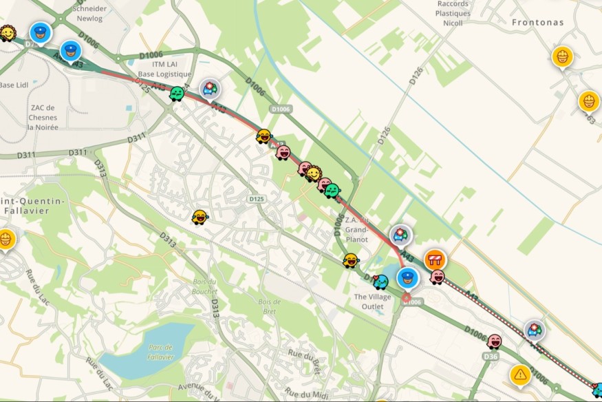 L'autoroute A43 réouverte après un accident impliquant un poids-lourd et une voiture