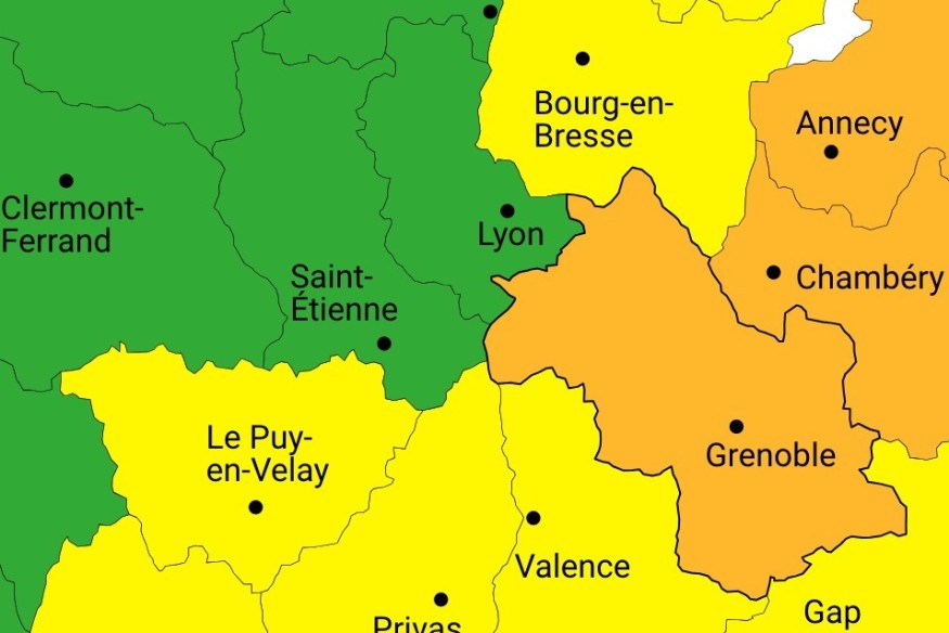 L'Isère placée en vigilance orange neige-verglas